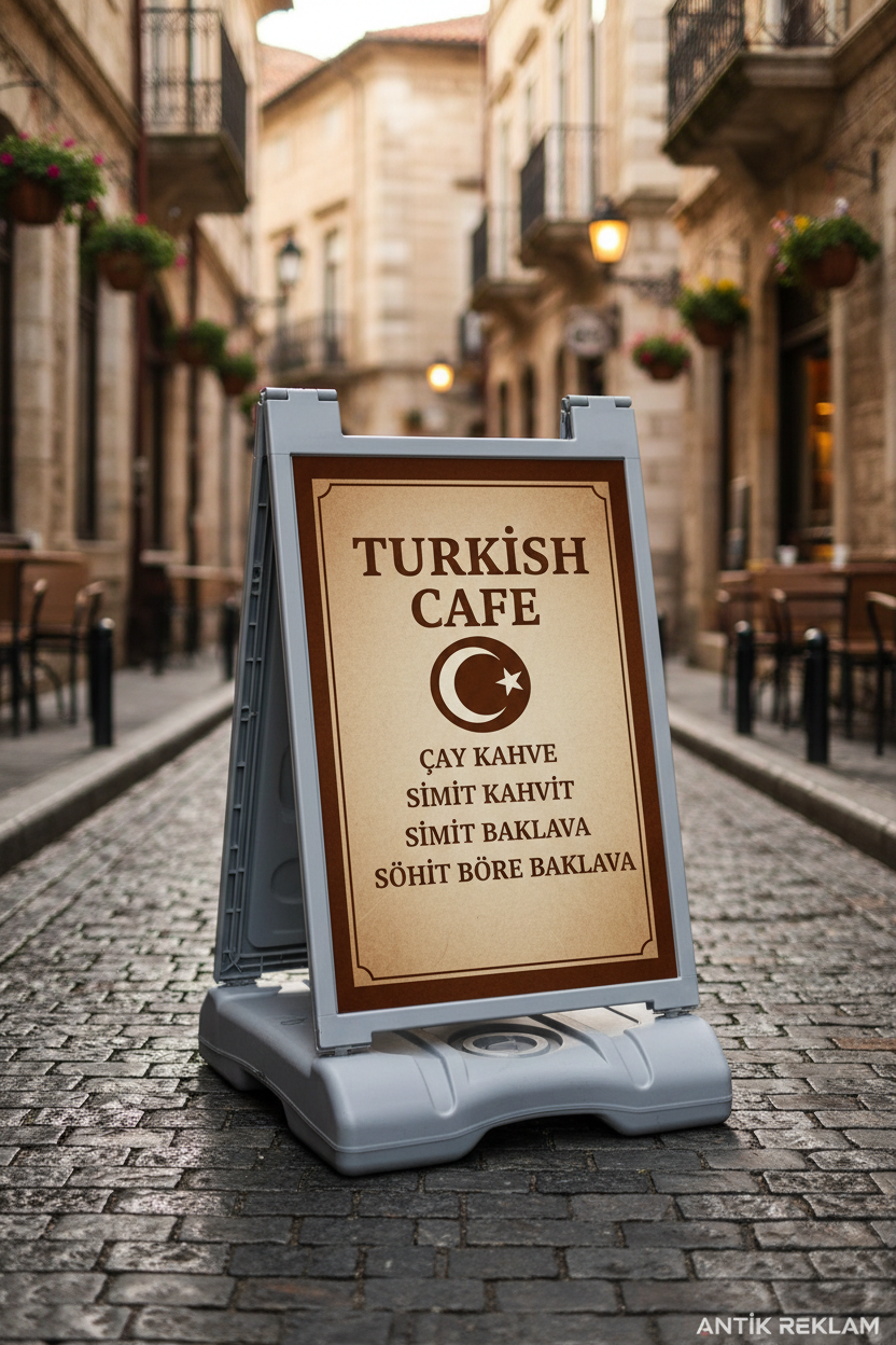 Turkish Cafe A-pano yüksek kalite detay