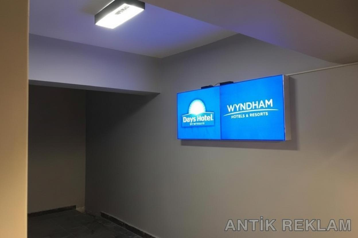Wyndham Days Hotel LED ekran tabela iç mekan görünümü